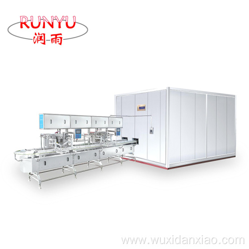 automatic industrial ice cream production line